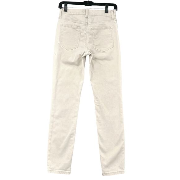 Banana Republic Beige 5 Pocket Button Zip Closure Slim Fit‎ Jeans Petite 25/0 - Picture 2 of 9
